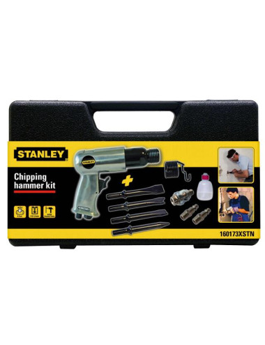 STANLEY MŁOTEK PNEUMATYCZNY + 4 DŁUTA