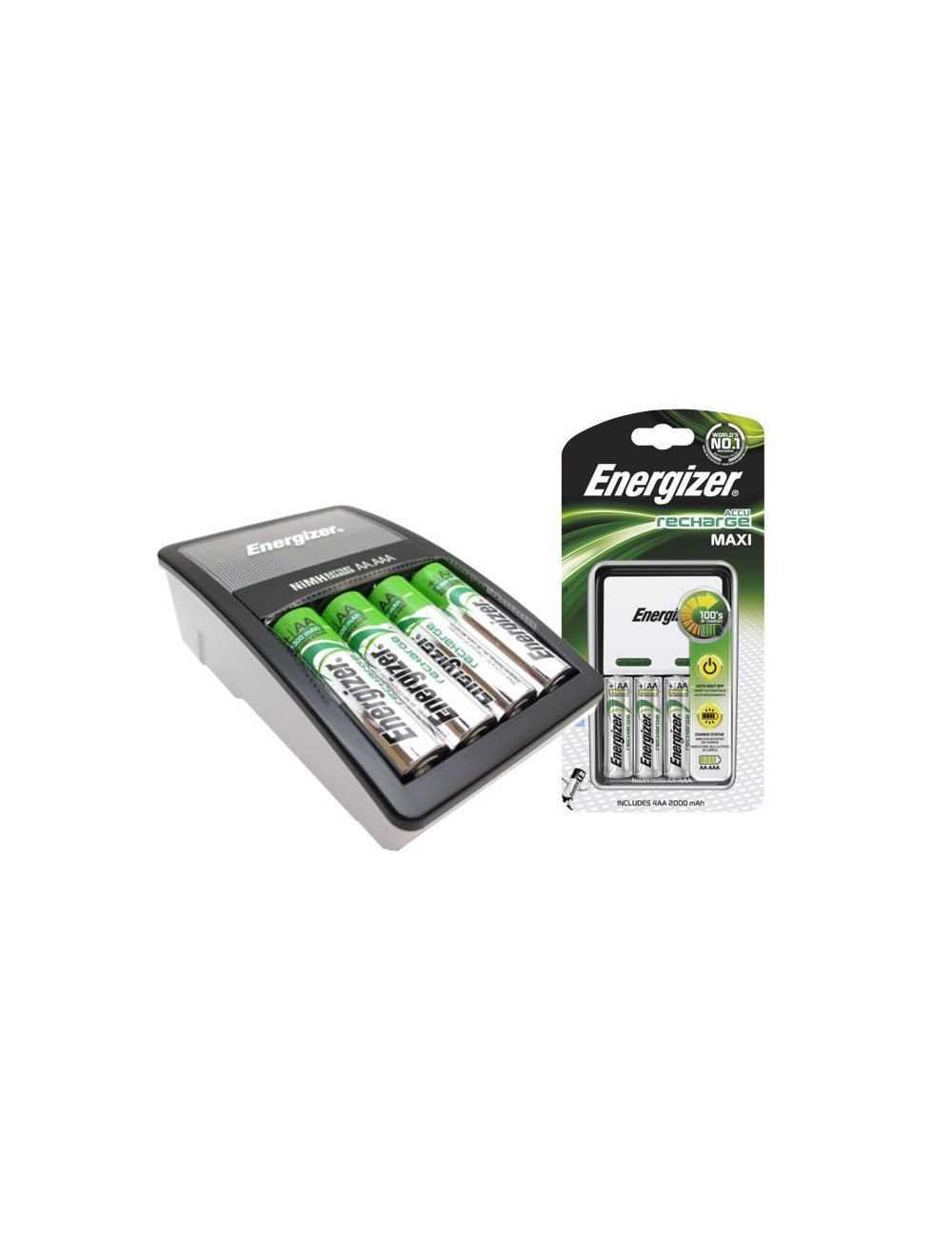 ENERGIZER ŁADOWARKA MAXI + 4AAPOWERPLUS