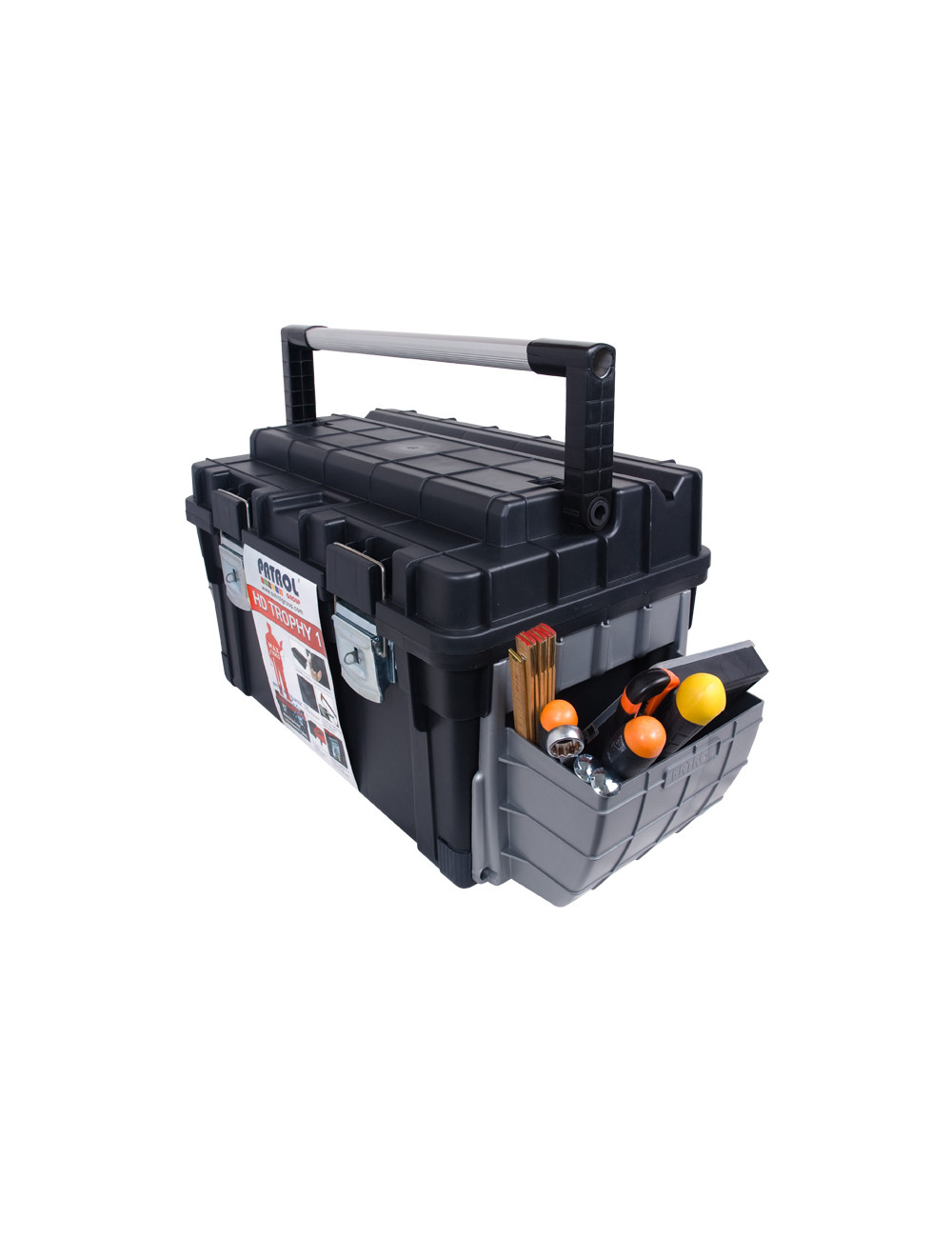 SKRZYNKA NARZĘDZIOWA HD TROPHY 1 CZARNA 595x345x355mm