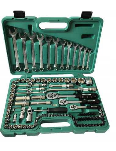 HONITON ZESTAW KLUCZY  111 ELEMENTÓW 1/4"-3/8"-1/2"