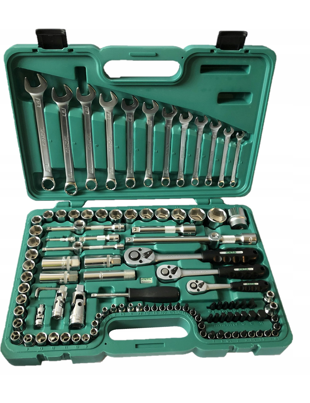 HONITON ZESTAW KLUCZY  111 ELEMENTÓW 1/4"-3/8"-1/2"