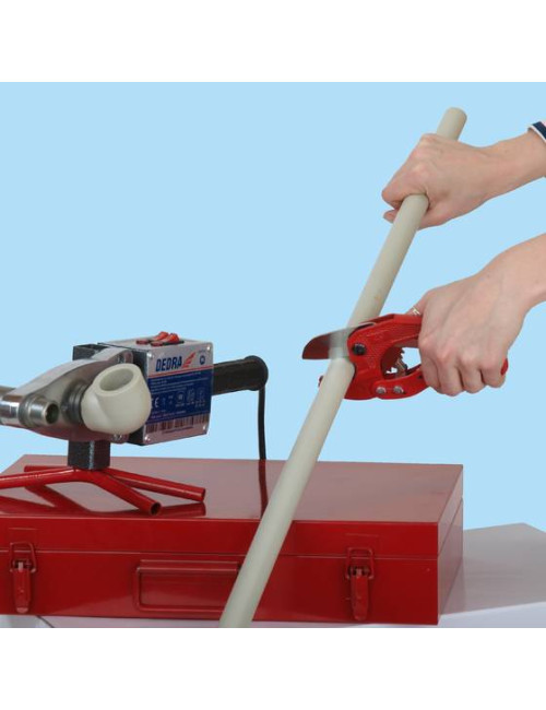 DEDRA ZGRZEWARKA DO RUR PVC PLASTIKOWYCH 800W/1500W DED7515