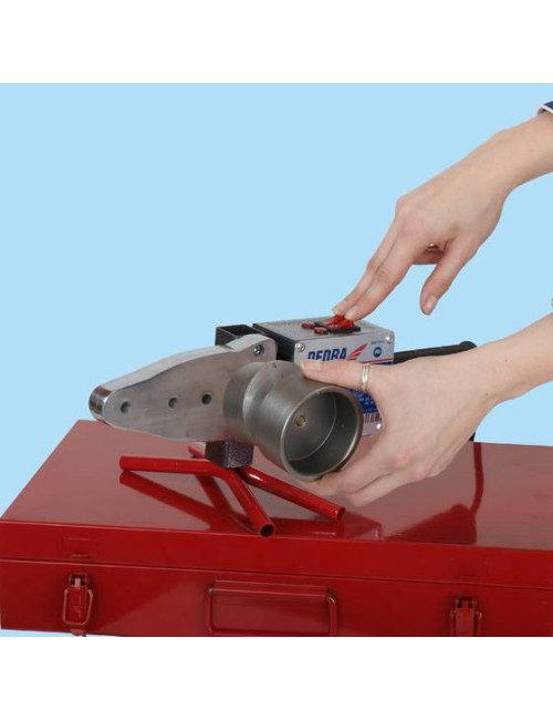 DEDRA ZGRZEWARKA DO RUR PVC PLASTIKOWYCH 800W/1500W DED7515