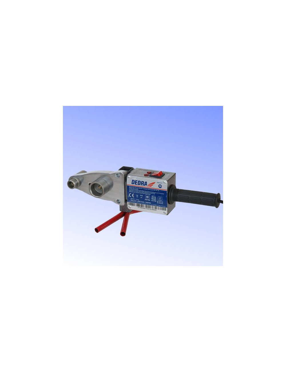 DEDRA ZGRZEWARKA DO RUR PVC PLASTIKOWYCH 800W/1500W DED7515