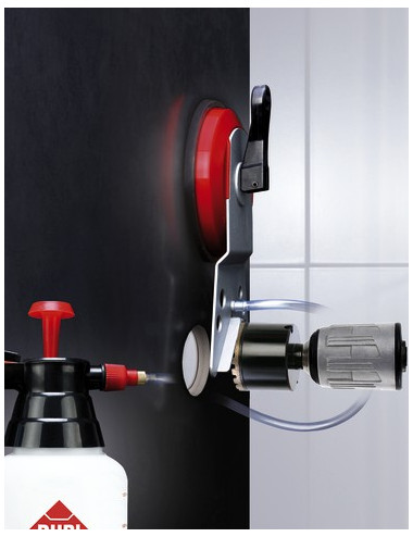 RUBI ZESTAW FORAGRES  DO WIERCENIA NA MOKRO 20, 28, 35, 43, 50, 65 mm + PROWADNICA + HYDRONETKA