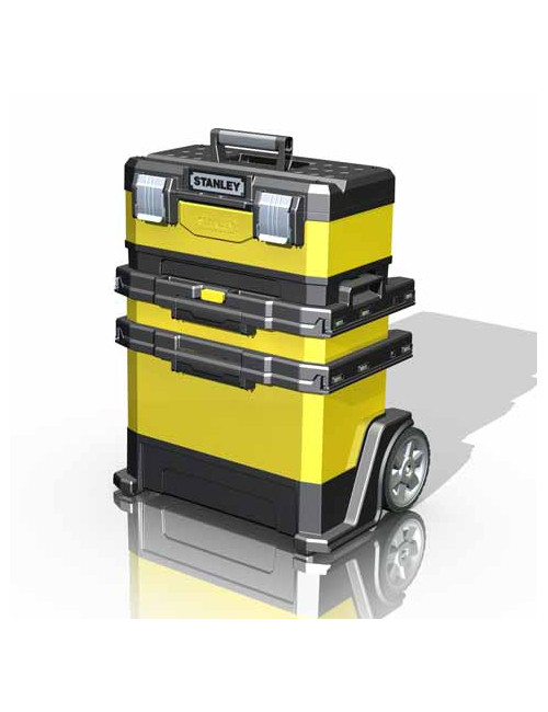 STANLEY SKRZYNIA-WARSZTAT NA KOŁACH ŻÓŁTY