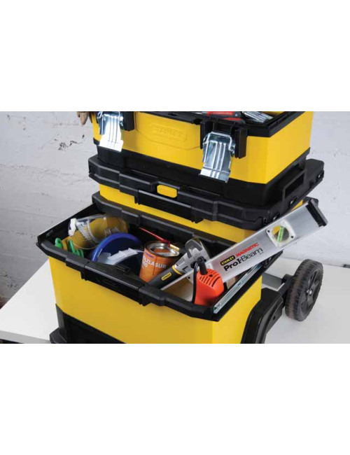 STANLEY SKRZYNIA-WARSZTAT NA KOŁACH ŻÓŁTY