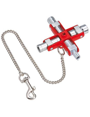 KNIPEX KLUCZ WIELOFUNKCYJNY DO SZAF STERUJĄCYCH/ROZDZIELNI