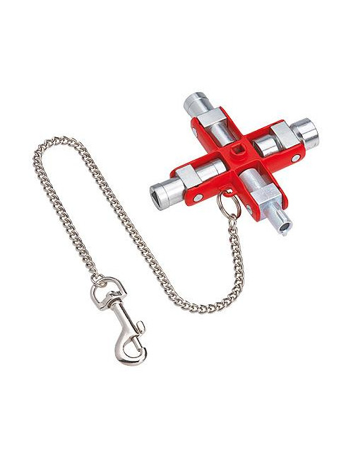 KNIPEX KLUCZ WIELOFUNKCYJNY DO SZAF STERUJĄCYCH/ROZDZIELNI