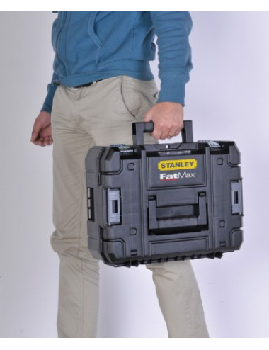 STANLEY SKRZYNIA TSTAK II Z PIANKĄ UCHWYT KRÓTKI