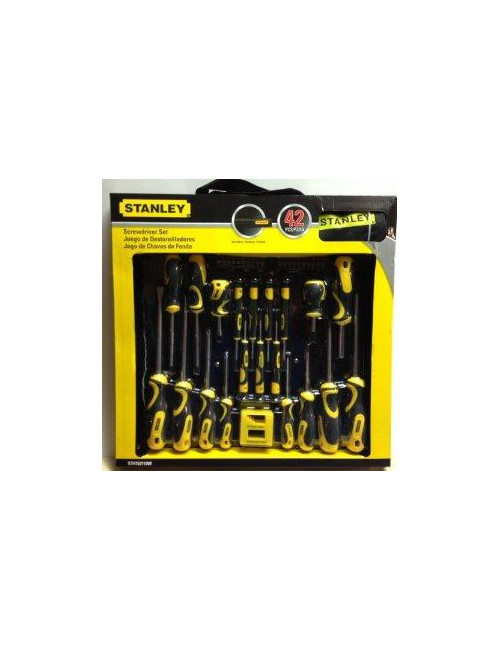 STANLEY WKRĘTAK KPL.42cz.+TORBA