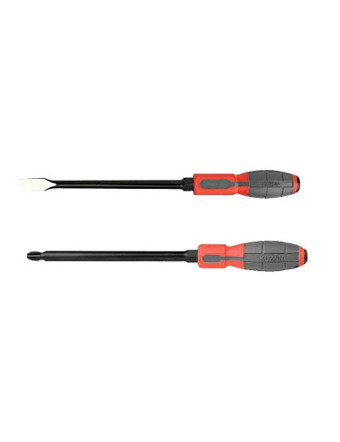 KUŹNIA WKRĘTAKI ŚLUSARSKIE KOMPLET 3szt. KRZYŻOWE PH2,PH4, PŁASKI 1,2x8mm