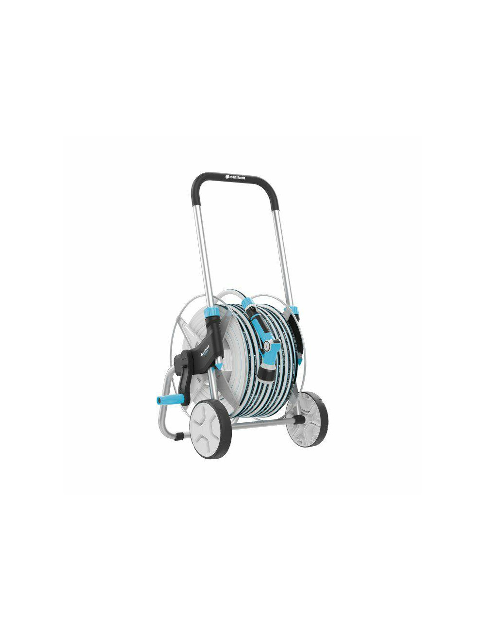 CELLFAST WÓZEK METALOWY EXPLORER + WĄŻ 25 mb 1/2" ZESTAW