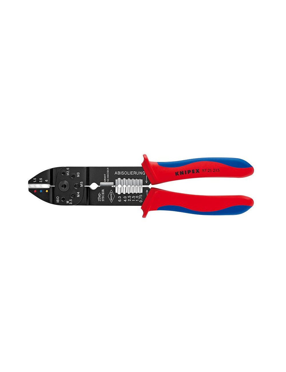 KNIPEX SZCZYPCE DO ZAGNIATANIA 230mm DO KOŃCÓWEK IZOLOWANYCH