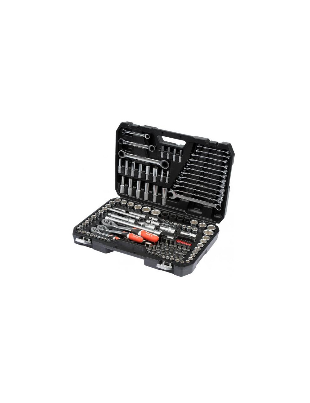 YATO KOMPLET KLUCZY 150 elem. XXL  1/4" - 3/8" - 1/2"  38811