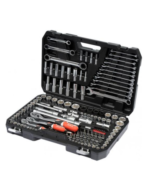YATO KOMPLET KLUCZY 150 elem. XXL  1/4" - 3/8" - 1/2"  38811