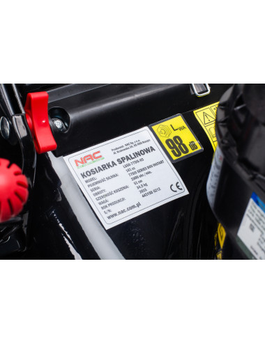 NAC KOSIARKA SPALINOWA Z NAPĘDEM 53cm BRIGGS & STRATTON 161cc 775IS Z ROZRUSZNIKIEM LS50-775IS-HSDF