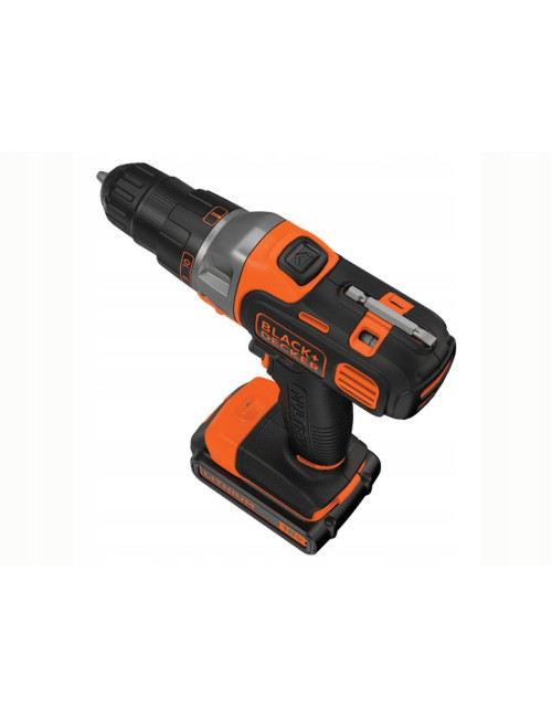 BLACK+DECKER NARZĘDZIE WIELOFUNKCYJNE MULTIEVO MT218K ZESTAW STARTOWY Z GŁOWICĄ WKRĘTARSKĄ WALIZKA