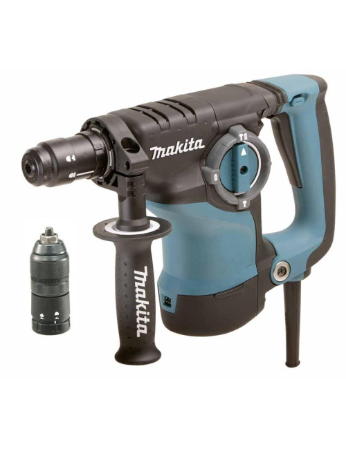 MAKITA MŁOTOWIERTARKA SDS-PLUS Z OPCJĄ KUCIA 800W 3,2J AVT + DODATKOWY UCHWYT HR2811FT