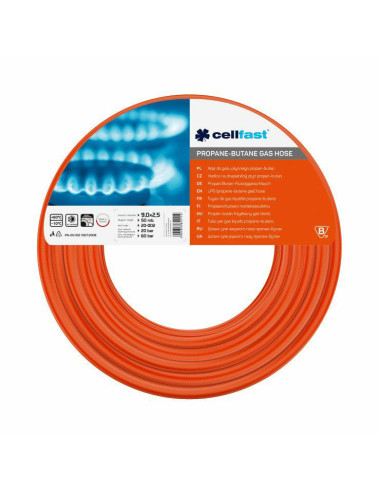 CELLFAST WĄŻ DO PROPAN-BUTANU  9mm*50m