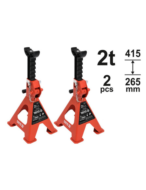 YATO PODSTAWKI 2szt.2 TONY, 265-415 mm