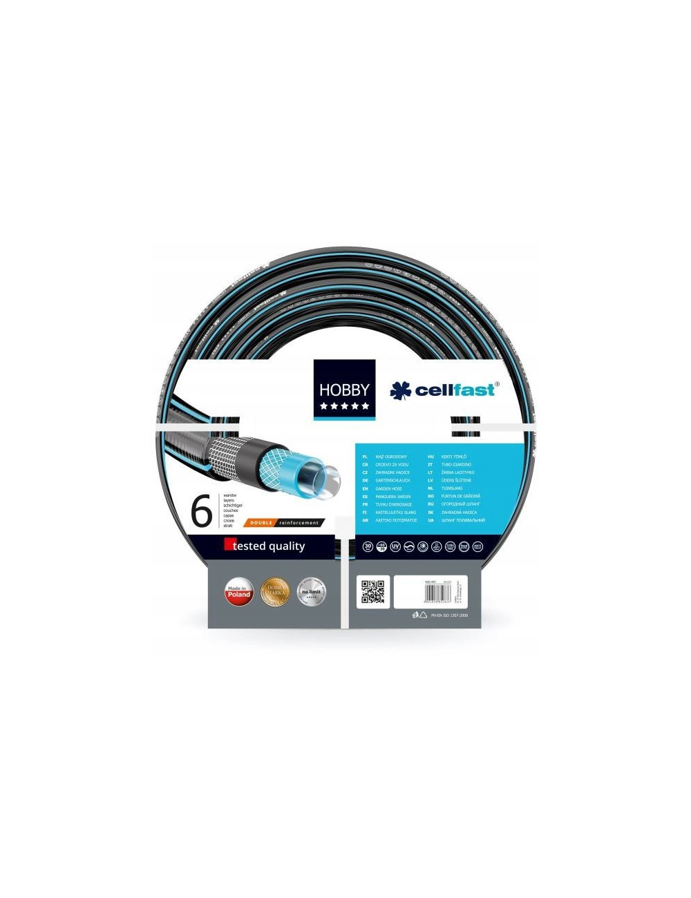 WĄŻ OGR.HOBBY ATS 1/2" 60mb PL   /CF