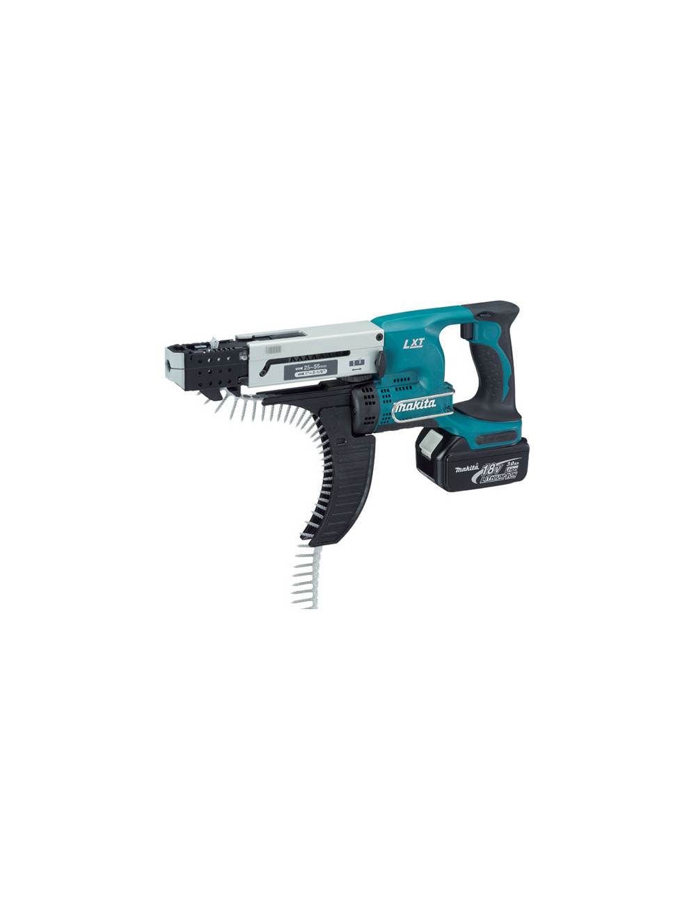 MAKITA WKRĘTARKA Z MAGAZYNKIEM 18V 2 x 3,0Ah LI-ION BFR550RFE