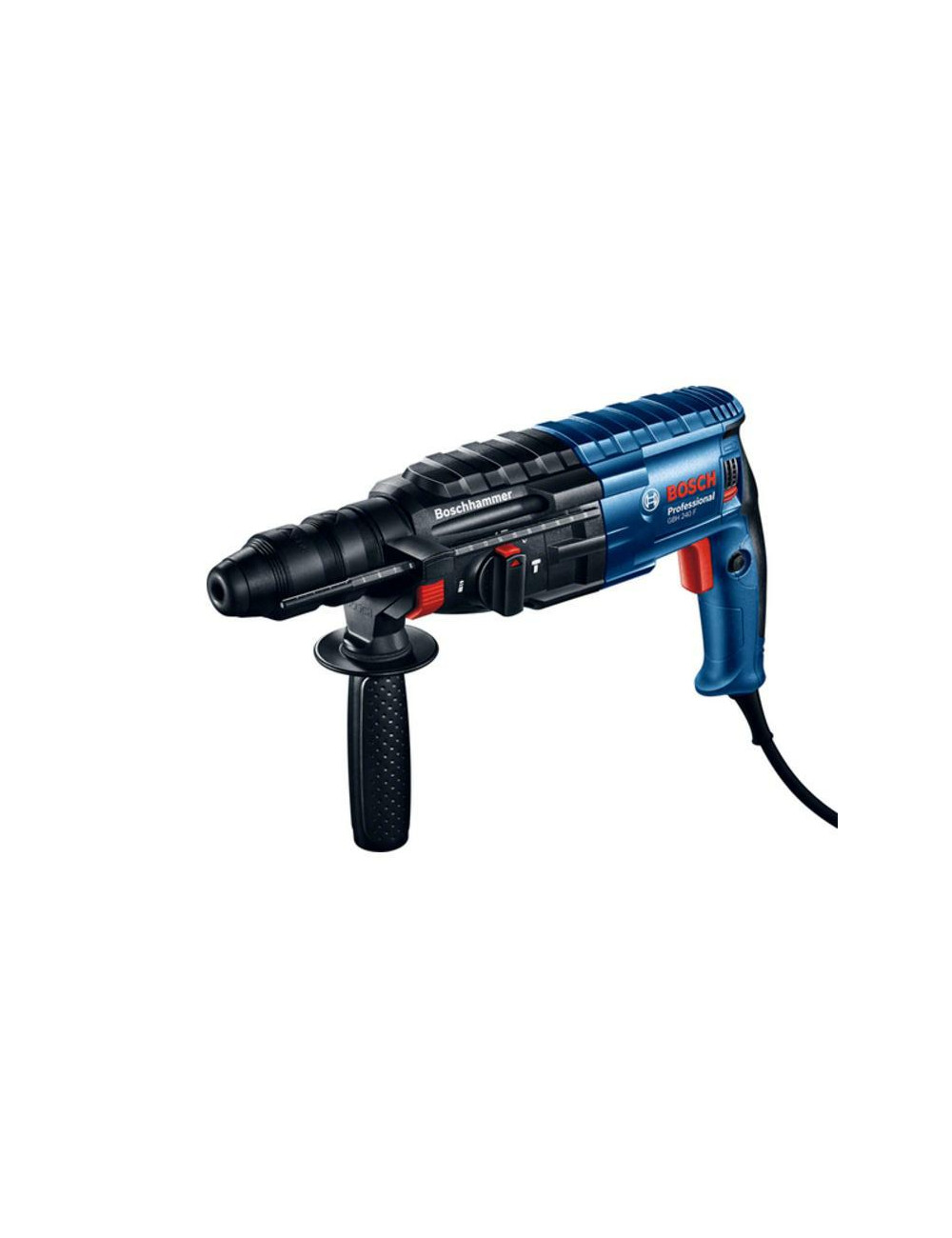 BOSCH MŁOTOWIERTARKA Z OPCJĄ KUCIA 790W 2,7J GBH 240 F + DADATKOWY UCHWYT