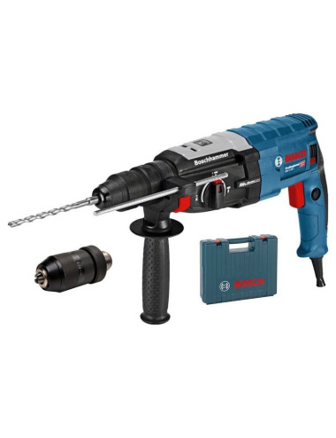 BOSCH MŁOTOWIERTARKA Z OPCJĄ KUCIA 880W 3,2J + DODATKOWY UCHWYT GBH 2-28 F