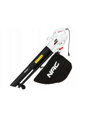 ODKURZACZ / DMUCHAWA DO LIŚCI 3200W Z ROZDRABNIACZEM, 160 - 250 km/h