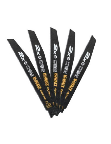 DEWALT BRZESZCZOT DO PIŁY SZABLASTEJ 288mm UNIWERSALNY EXTREME /5szt.