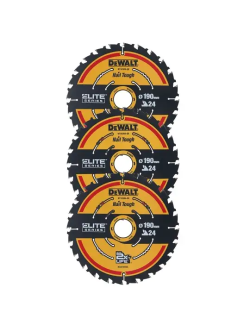 DEWALT PIŁA TARCZOWA EX KPL. 3szt.