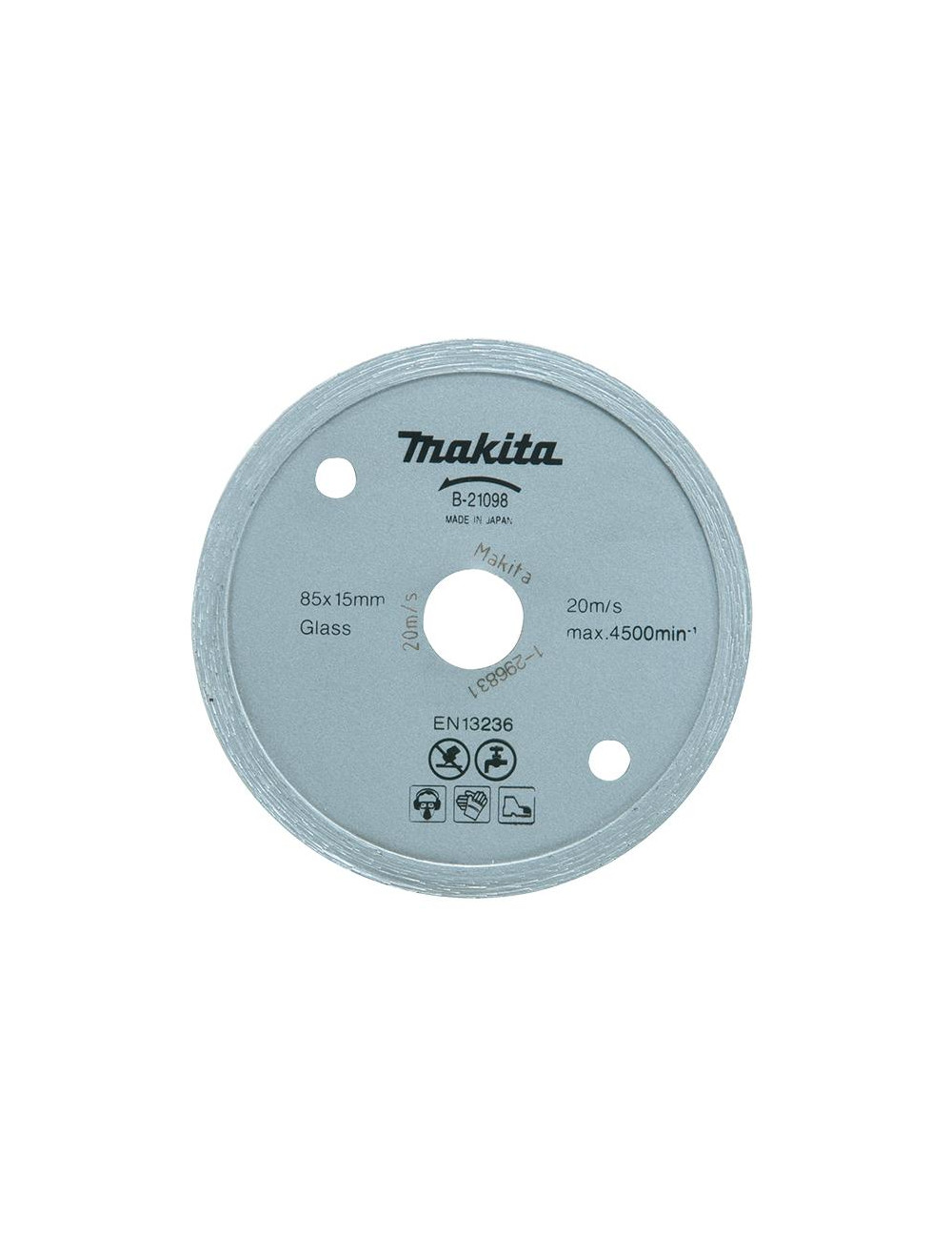 MAKITA TARCZA DIAMENTOWA  85mm Z WIEŃCEM CIĄGŁYM, 4190DWA / 4191DWA / CC300DW