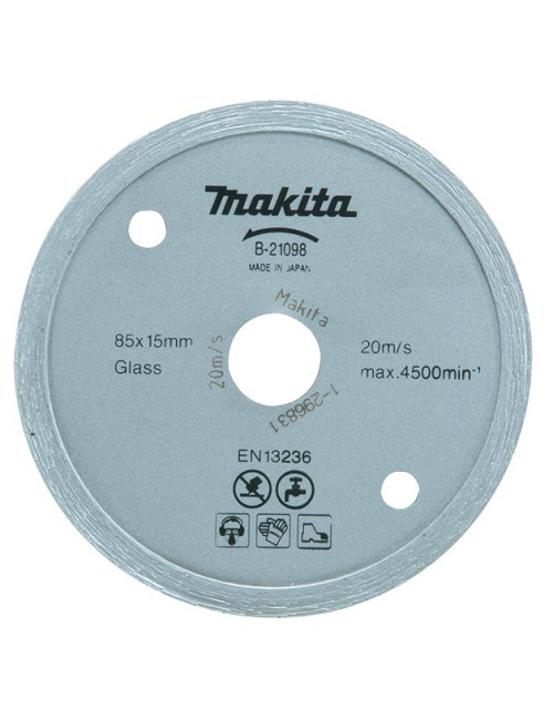 MAKITA TARCZA DIAMENTOWA  85mm Z WIEŃCEM CIĄGŁYM, 4190DWA / 4191DWA / CC300DW