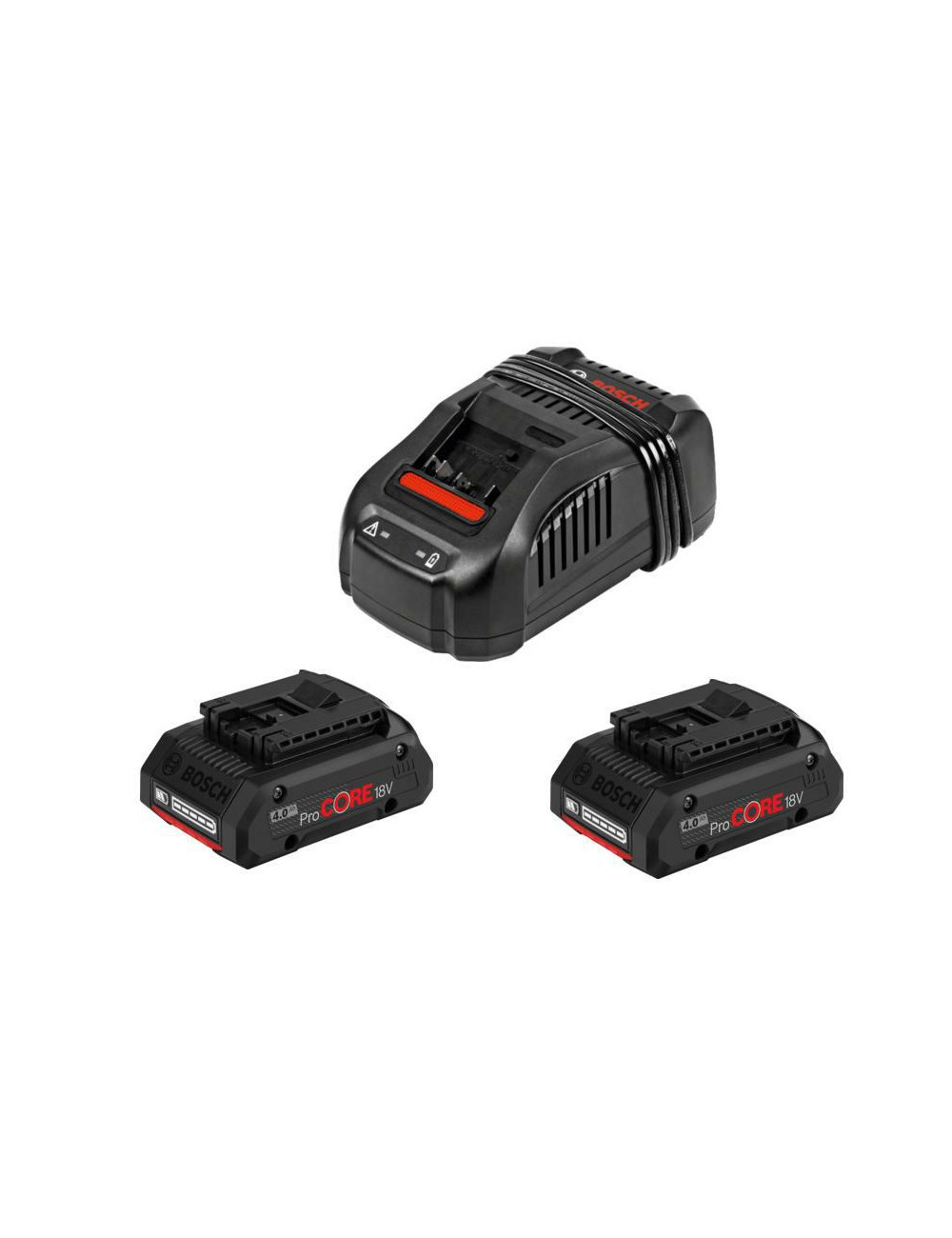 BOSCH AKUMULATOR 18V 2x4,0Ah GBA PROCORE + ŁADOWARKA GAL1880CV