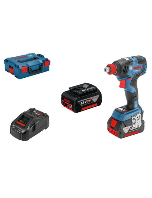 BOSCH KLUCZ UDAROWY 18V 1/2" / HEX 1/4" 200Nm 2x5,0Ah GDX 18V-200C