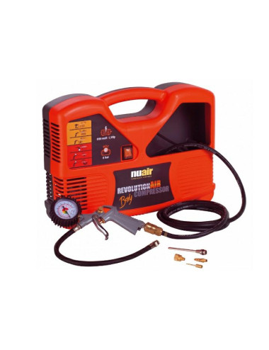 SPRĘŻARKA BEZOLEJOWA BOXY 8Bar 1100W NUAIR