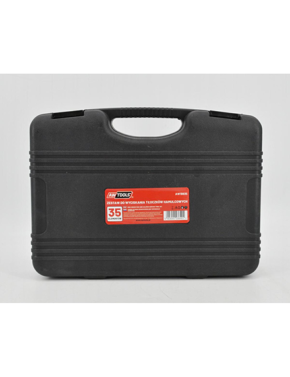 AWTOOLS ZESTAW DO TŁOCZKÓW HAMULCOWYCH 35el.