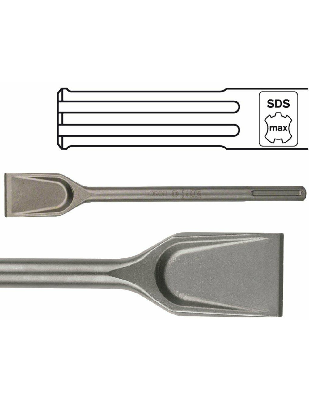 BOSCH DŁUTO SDS-MAX  SZEROKIE/350
