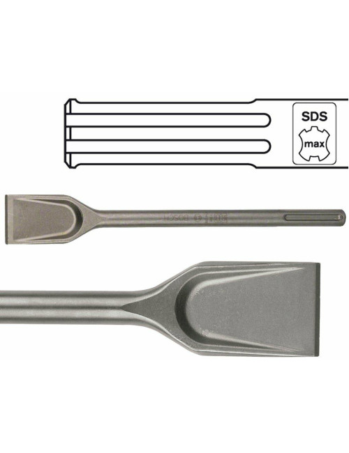 BOSCH DŁUTO SDS-MAX  SZEROKIE/350