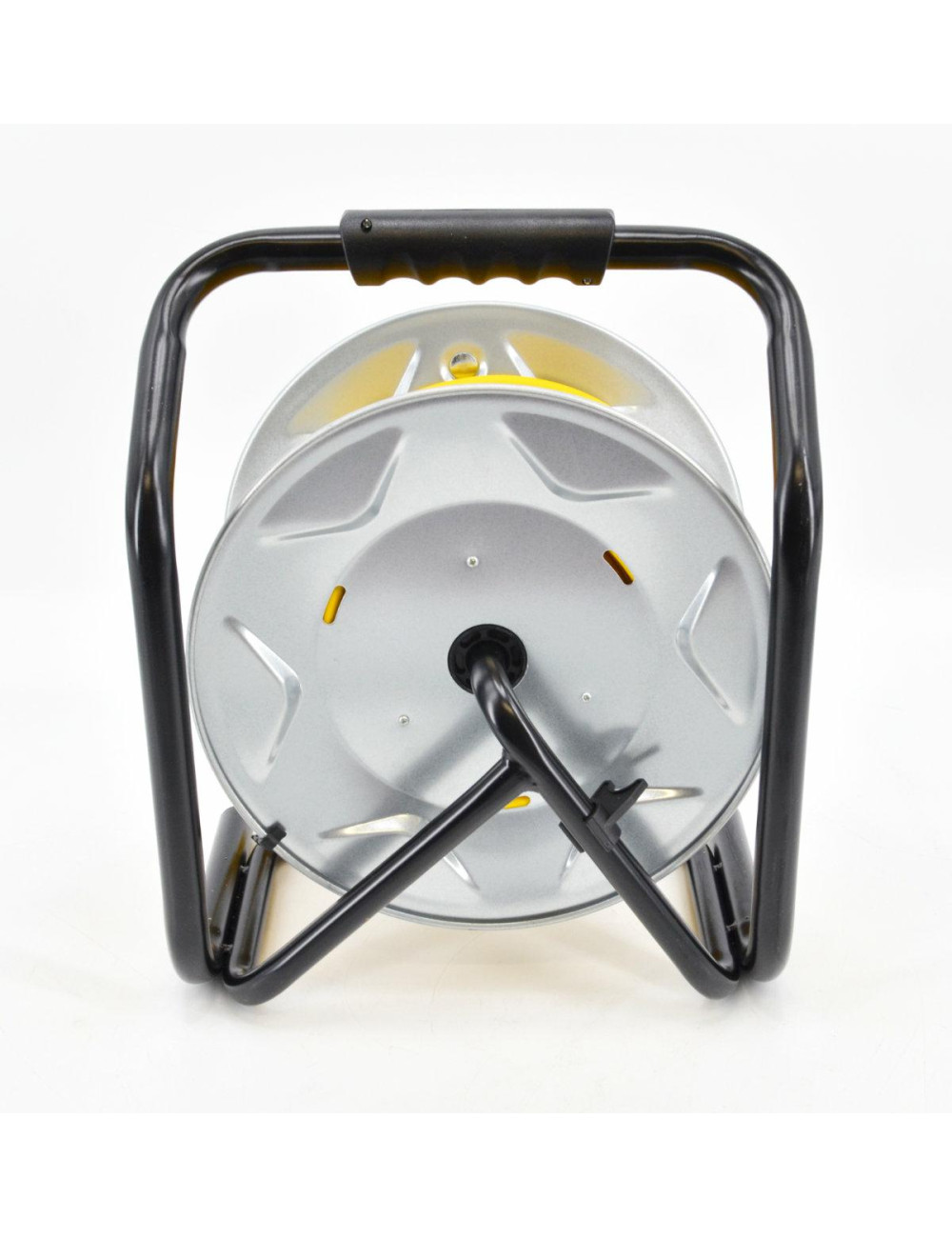 AWTOOLS PRZEDŁUŻACZ BĘBEN METALOWY ŻÓŁTY HEAVY DUTY 30m 3x1,5 mm 16A / 3680W / IP44 NEOPREN