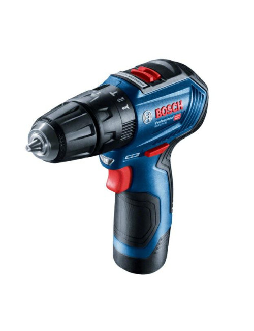 BOSCH WIERTARKO-WKRĘTARKA UDAROWA 12V 30/17Nm 2x2,0Ah + WALIZKA GSB 12V-30