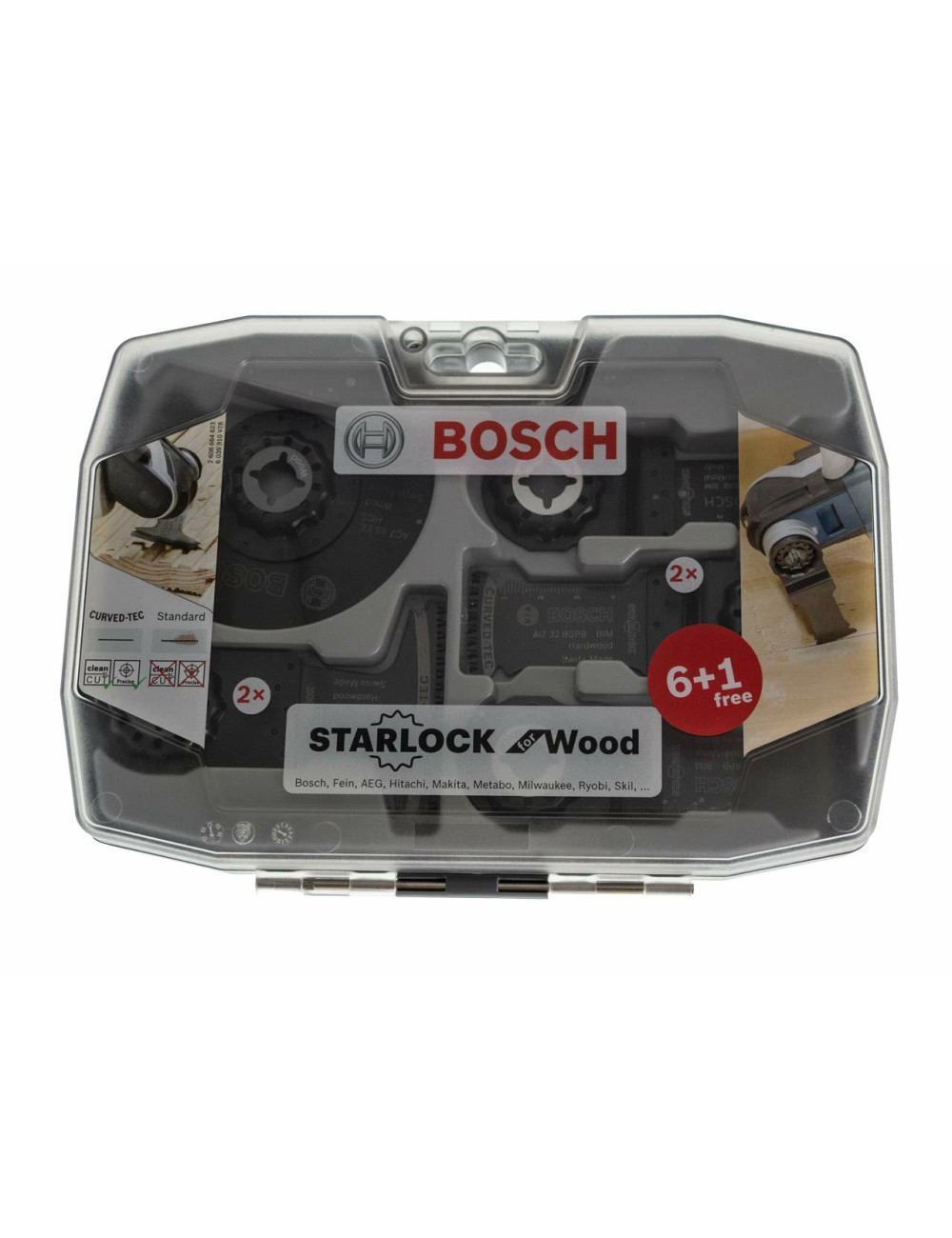 BOSCH MT ZESTAW STARLOCK DO DREWNA 7szt.