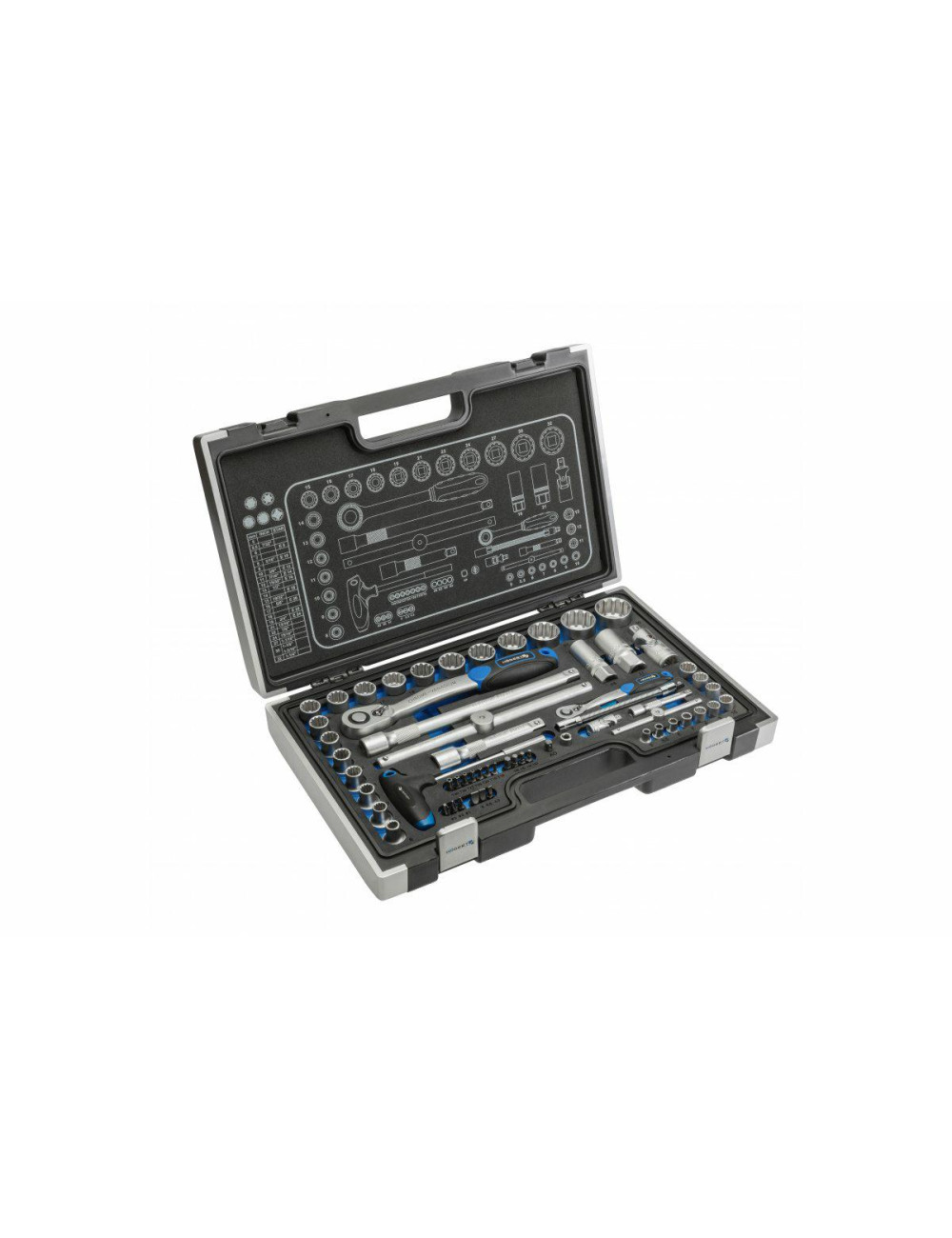 HOGERT ZESTAW KLUCZY   60el.