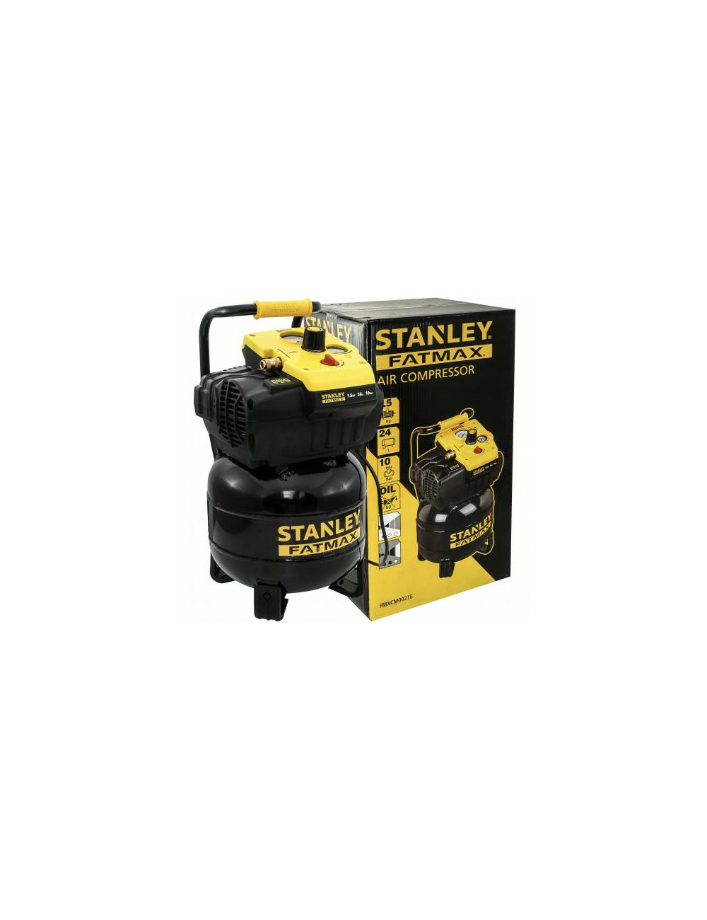 STANLEY SPRĘŻARKA BEZOLEJOWA  24L / 10BAR FMXCM0021E