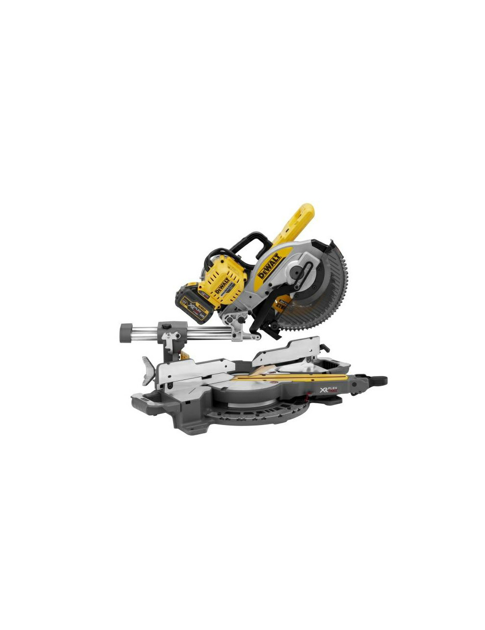 DEWALT FLEXVOLT PIŁA UKOŚNICA 54V / 18V 250mm 2x6,0Ah  DCS727T2
