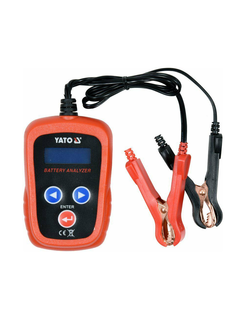 YATO TESTER AKUMULATORÓW ELEKTRONICZNY