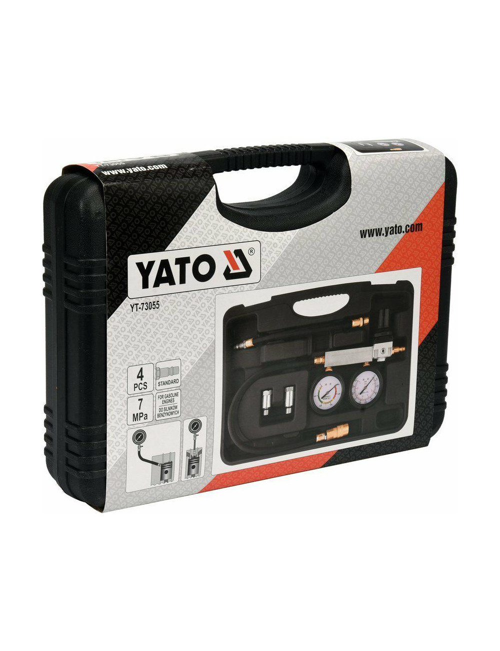 YATO ZESTAW DO POMIARU SZCZELNOŚCI CYLINDRÓW