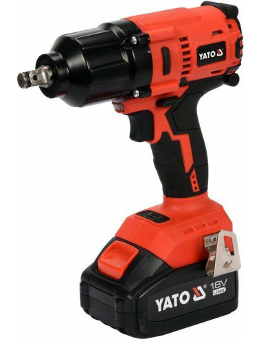 YATO KLUCZ UDAROWY BEZSZCZOTKOWY 18V LI-ION 1/2" 1x3,0Ah  700Nm YT-82806