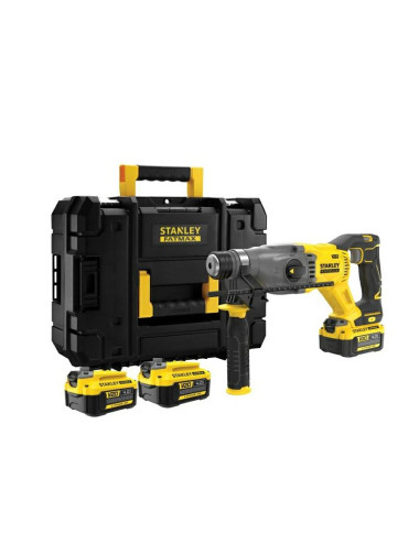 STANLEY MŁOTOWIERTARKA SDS+ 18V V20 2x4Ah KUFER